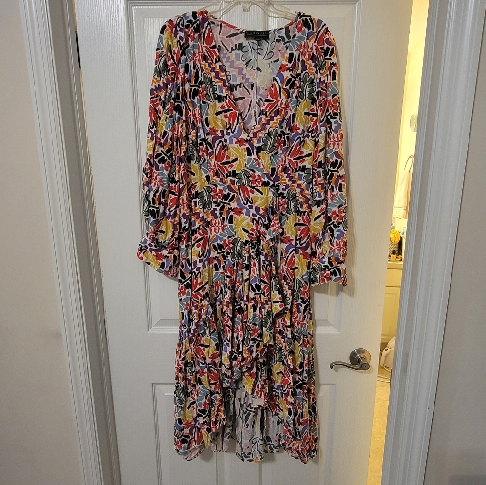 Eloquii wrap dress, Size 14, new with tags